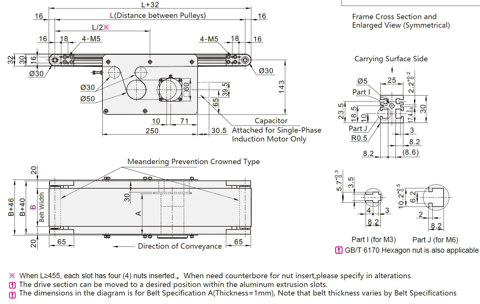 mini conveyor belt system 5