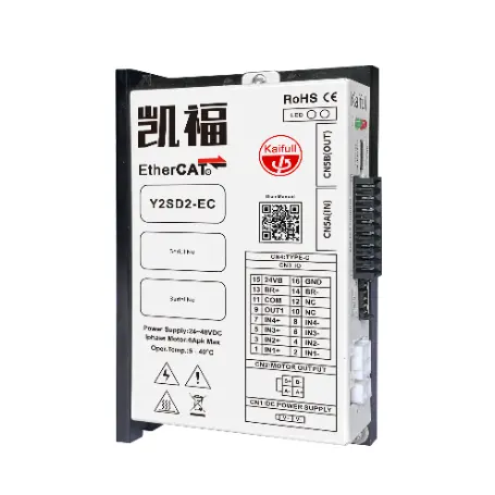 Y2SD2-EC Driver with EtherCAT and Ethernet Industrial Bus Control