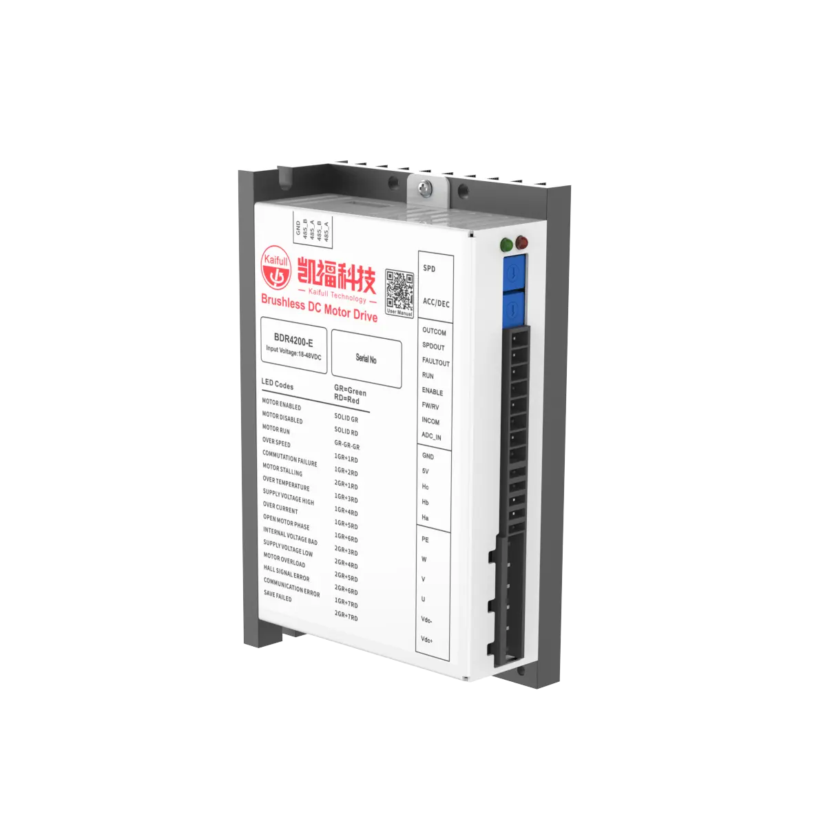 BDR4120R Brushless DC Motor Driver – Versatile Speed Control Solution