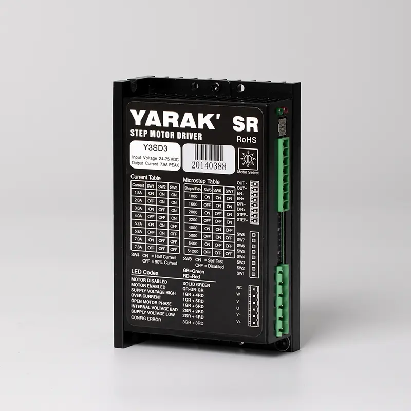 High-Performance Y3SD3 Pulse Control Driver for Three-Phase Stepper Motors