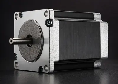 What is the difference between stepper motor and induction motor?