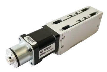 YK-28D3011-02GZ-30-I Compact Electric Linear Slide with NPN Sensor – 30mm Stroke, ±5μm Accuracy
