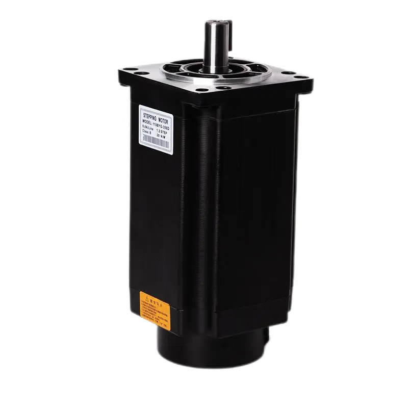 KST-110E4-0001 1.2° Three-Phase Stepper Motor with 25N·m Holding Torque, 6.8A Rated Current, 220V AC Drive Voltage